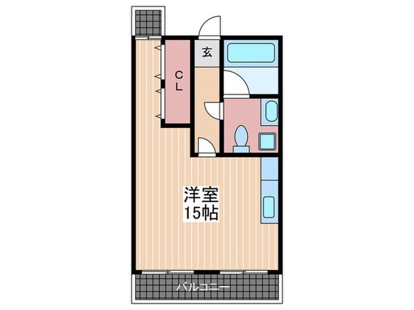 猫島ビルの物件間取画像